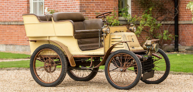 1900 Georges Richard 3½hp Rear Entrance Tonneau Car