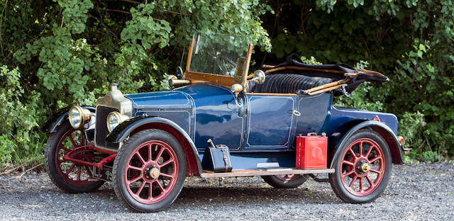 1915 10½hp Two-seater plus Dickey