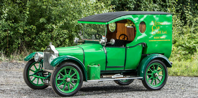 1914 Calcott 10½hp Two-seater with detachable van compartment