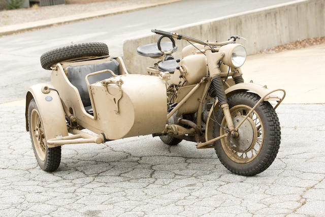 1942 BMW R75 Military Motorcycle Combination 