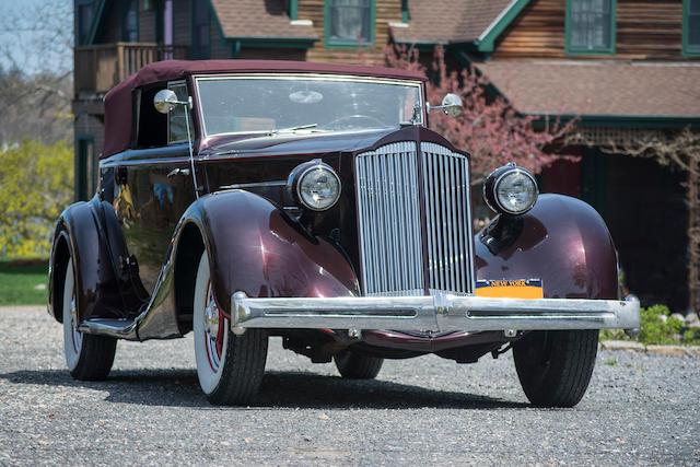 1936 Packard Eight Model Convertible Victoria 
