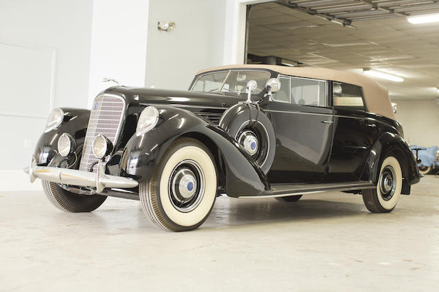 1938 Lincoln Model K Convertible Sedan with PartitionCoachwork by LeBaron