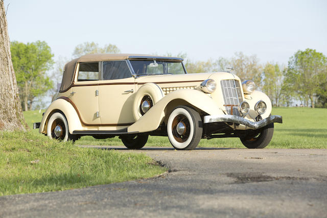 1936 Auburn 852 Phaeton Sedan
