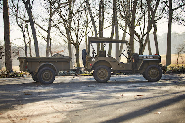 1943 WILLYS JEEP WITH TRAILER