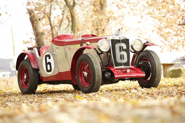 1934 MG ND MAGNETTE SUPERCHARGED SPECIAL TWO SEATER