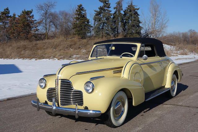 1940 BUICK SPECIAL SERIES 46-C CONVERTIBLE COUPE