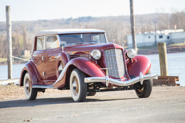 1935 AUBURN MODEL 851 CUSTOM PHAETON