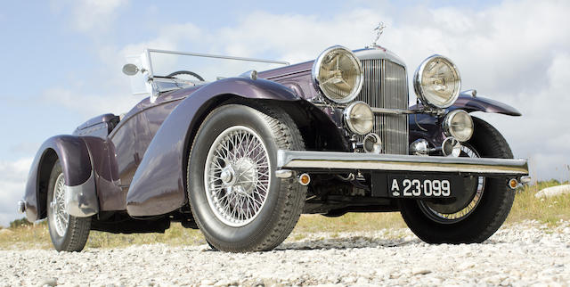 1937  ALVIS  4.3 LITRE SPECIAL DROPHEAD COUPE