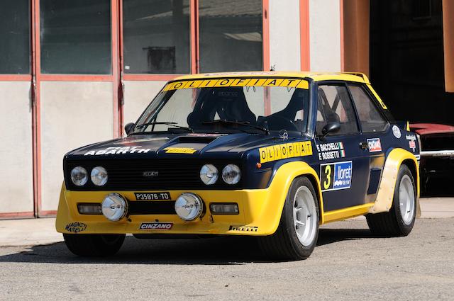 1977 FIAT 131 Abarth Group 4 Rally Car