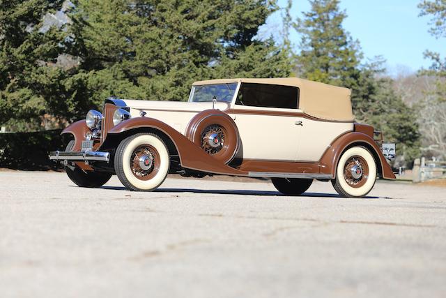 1933 Packard Eight Model 1002 Convertible Victoria