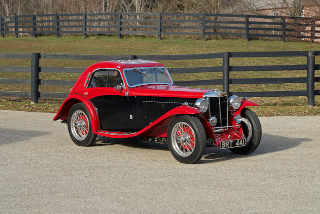 1936 MG NB Magnette Airline Coupe