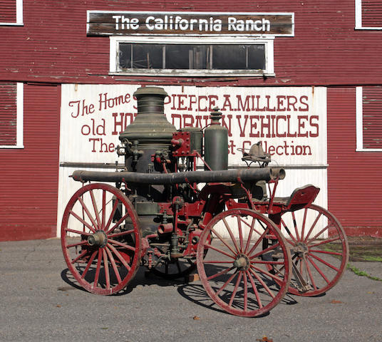 c. 1901 Nott Fire Engine Company Steam Fire Pumper