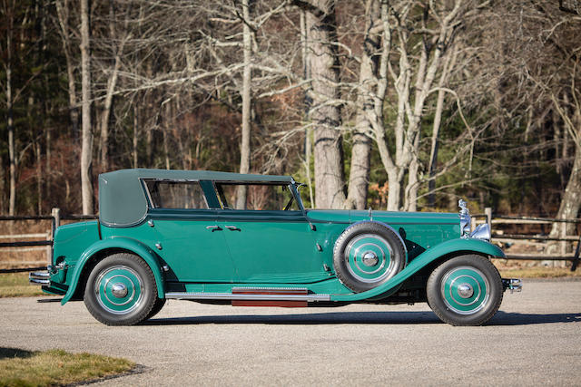 1931 Minerva Model AL 'Windswept' Convertible SedanCoachwork by Rollston