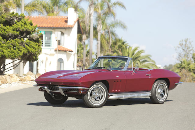 1966 CHEVROLET  CORVETTE 327/350HP ROADSTER