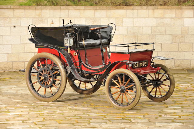 1901 Stirling 5hp Dos-Ã -dos Light Dog Cart