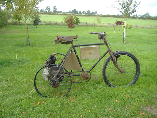1900 Marot-Gardon 2 3/4hp De Dion-engined Tricycle