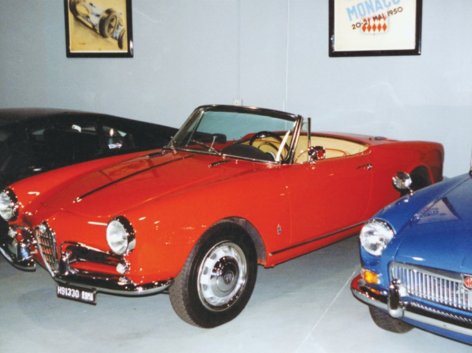 1962 Alfa Romeo 101 Giulietta Spider