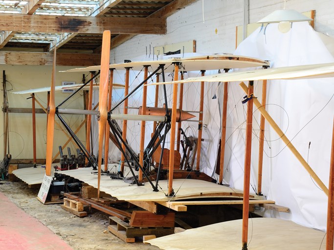 1903 Wright Brothers Aeroplane Replica