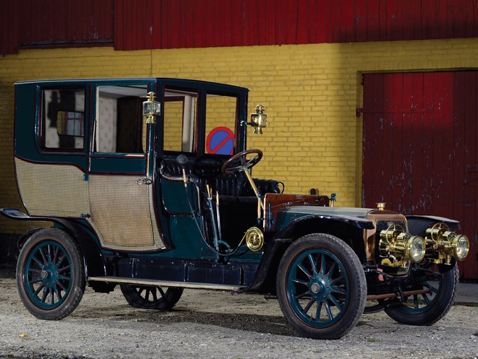1908 Panhard & Levassor Type X1 CoupÃ© Chauffeur by Rothschild