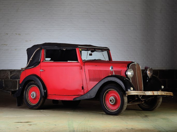 1934 Fiat 1000 Cabriolet