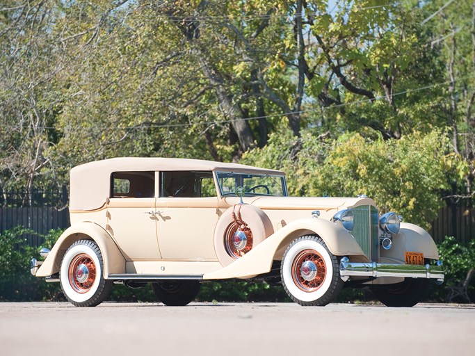 1934 Packard Twelve Convertible Sedan