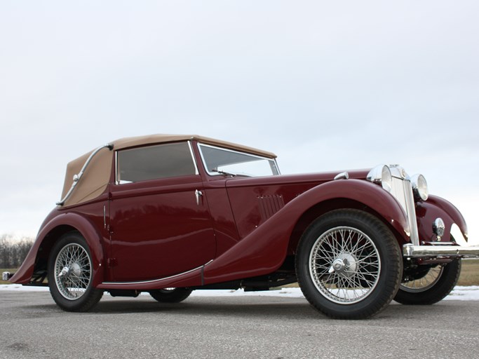 1939 MG VA Tickford Drophead Coupe by Salmons & Sons