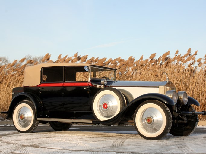 1928 Rolls-Royce Springfield Phantom I Newmarket Convertible Sedan by Brewster