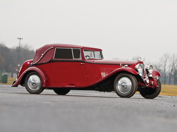 1934 Bentley 3Â½-Litre Drophead Coupe by Park Ward