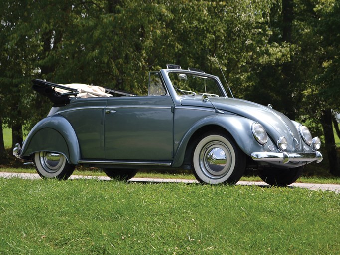 1955 Volkswagen Beetle Cabriolet by Karmann