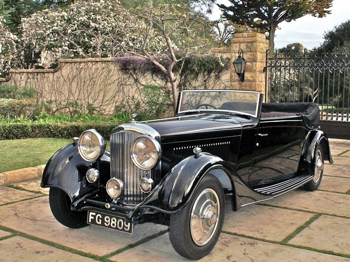1934 Bentley 3Â½-Litre Three-Position Drophead Coupe by Thrupp and Maberly