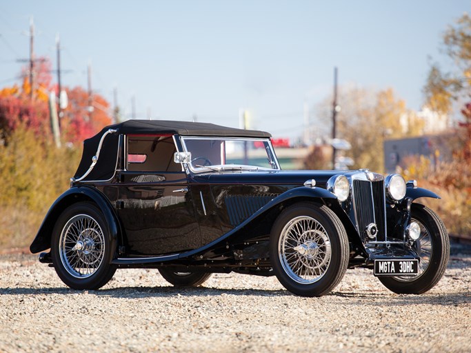 1938 MG TA Drophead Coupe by Tickford