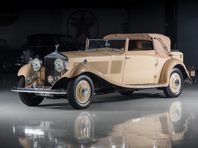 1934 Rolls-Royce Phantom II Continental Drophead Sedanca Coupe by Gurney Nutting