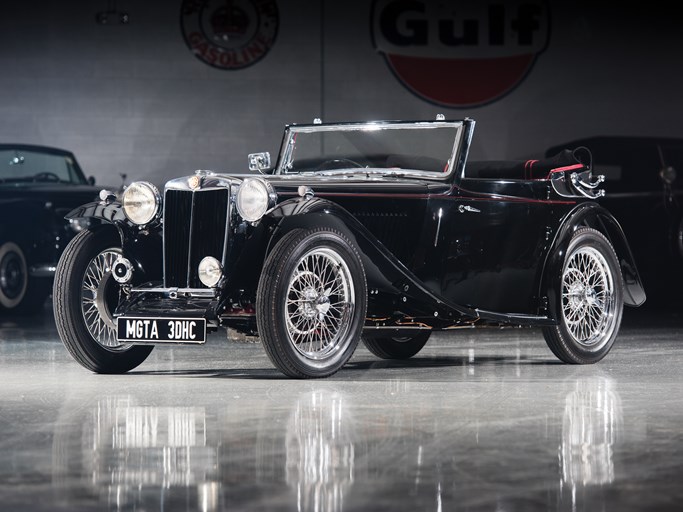 1938 MG TA Tickford Drophead Coupe by Salmons & Sons