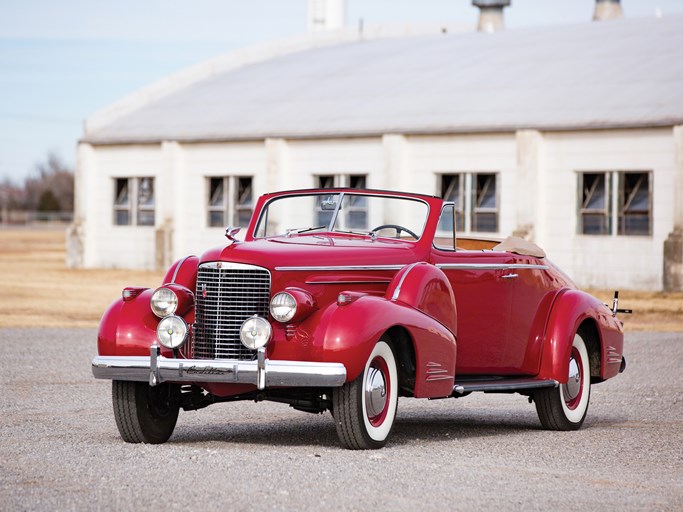 1938 Cadillac V-16 Convertible Coupe by Fleetwood