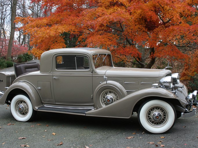 1933 Cadillac V-12 2/4 Passenger Rumble Seat Coupe