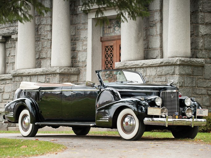 1938 Cadillac V-16 Presidential Convertible Parade Limousine by Fleetwood