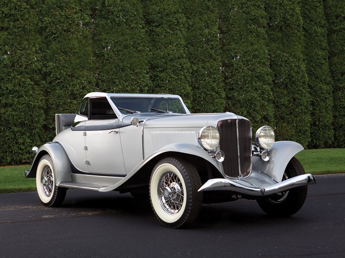1933 Auburn 8-105 Salon Retractable Hardtop Cabriolet