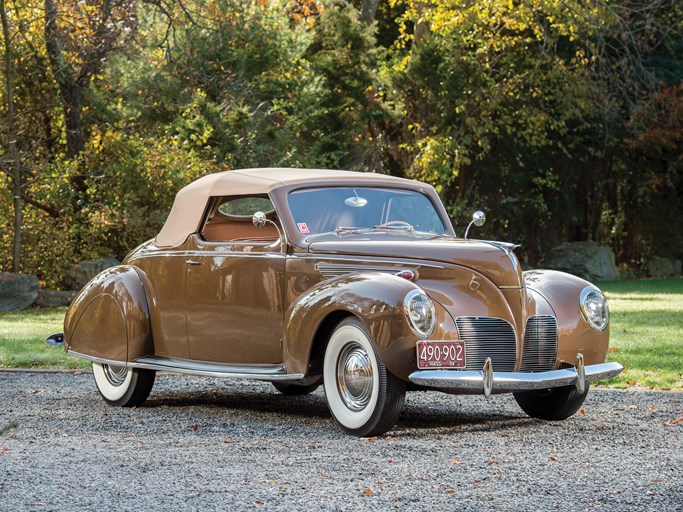 1938 Lincoln Zephyr Convertible Coupe
