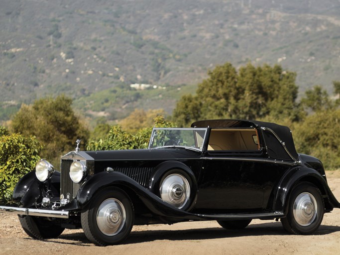 1934 Rolls-Royce Phantom II Continental Drophead Sedanca Coupe by H.J. Mulliner