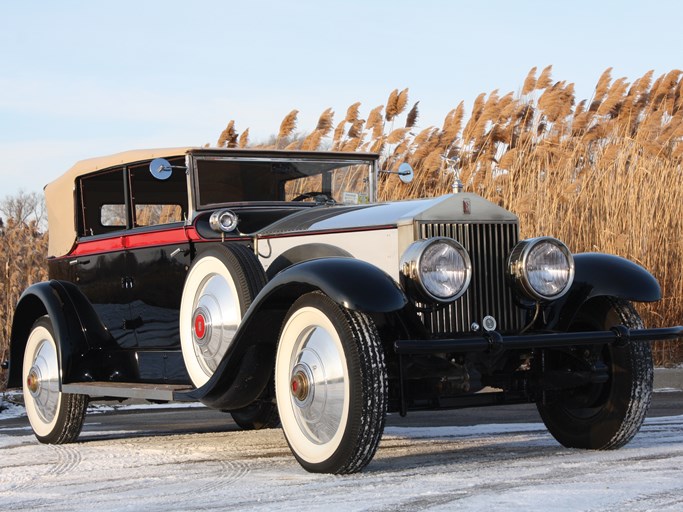 1928 Rolls-Royce Phantom I Newmarket Convertible Sedan by Brewster