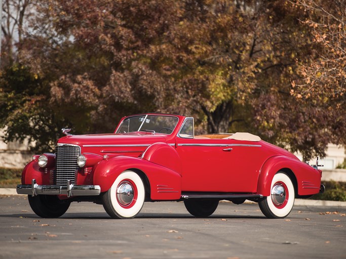 1938 Cadillac V-16 Convertible Coupe by Fleetwood