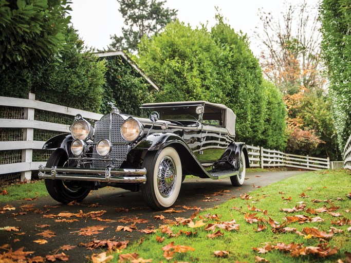 1931 Packard Deluxe Eight Convertible Victoria by Dietrich