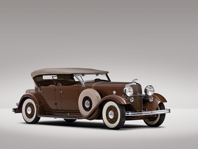 1932 Lincoln KB Dual Windshield Phaeton by Brunn