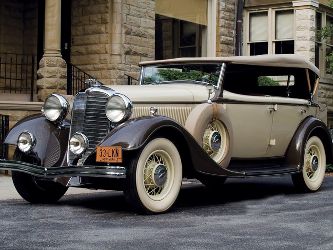 1933 Lincoln KA Dual Cowl Phaeton by Dietrich