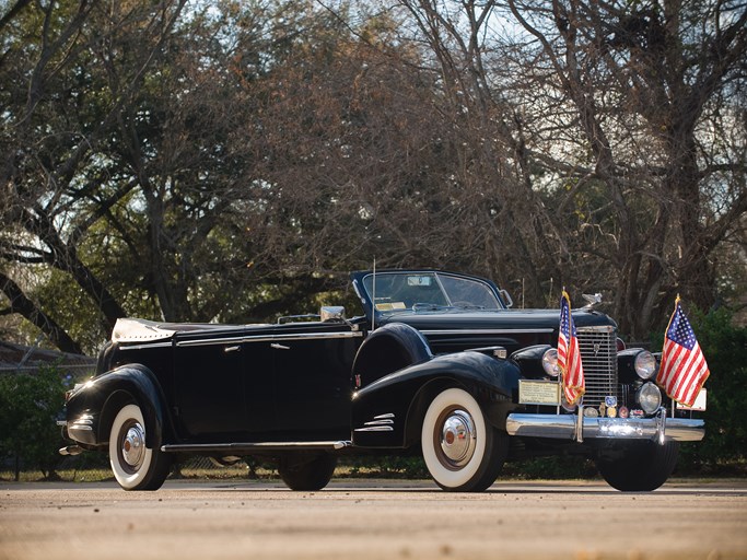 1938 Cadillac V16 Presidential Convertible Parade Limousine