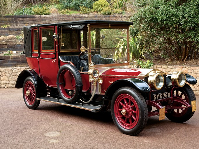 1910 Rolls-Royce Silver Ghost Landaulette by Brainsby