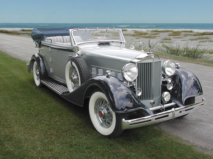 1934 Packard Eight Convertible Sedan