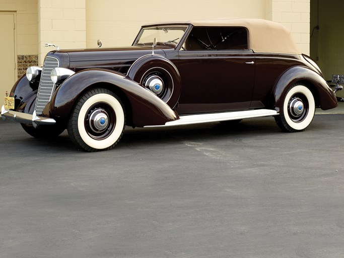 1937 Lincoln Convertible Victoria by Brunn