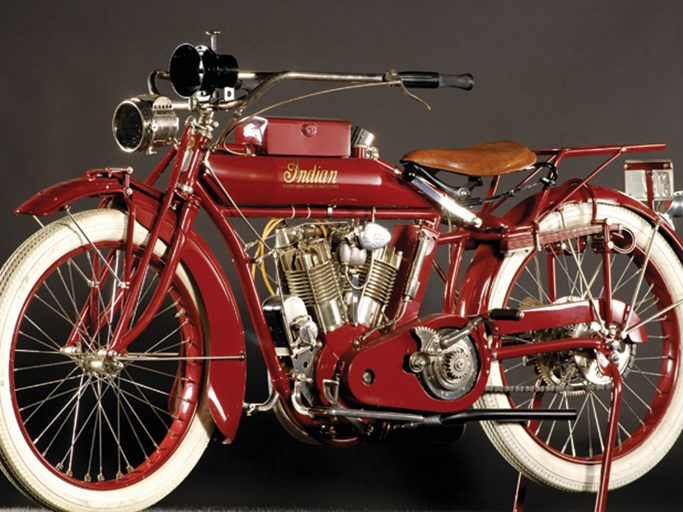 1915 Indian Big Twin Motorcycle