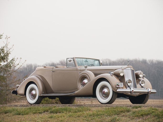 1937 Packard Twelve Convertible Victoria